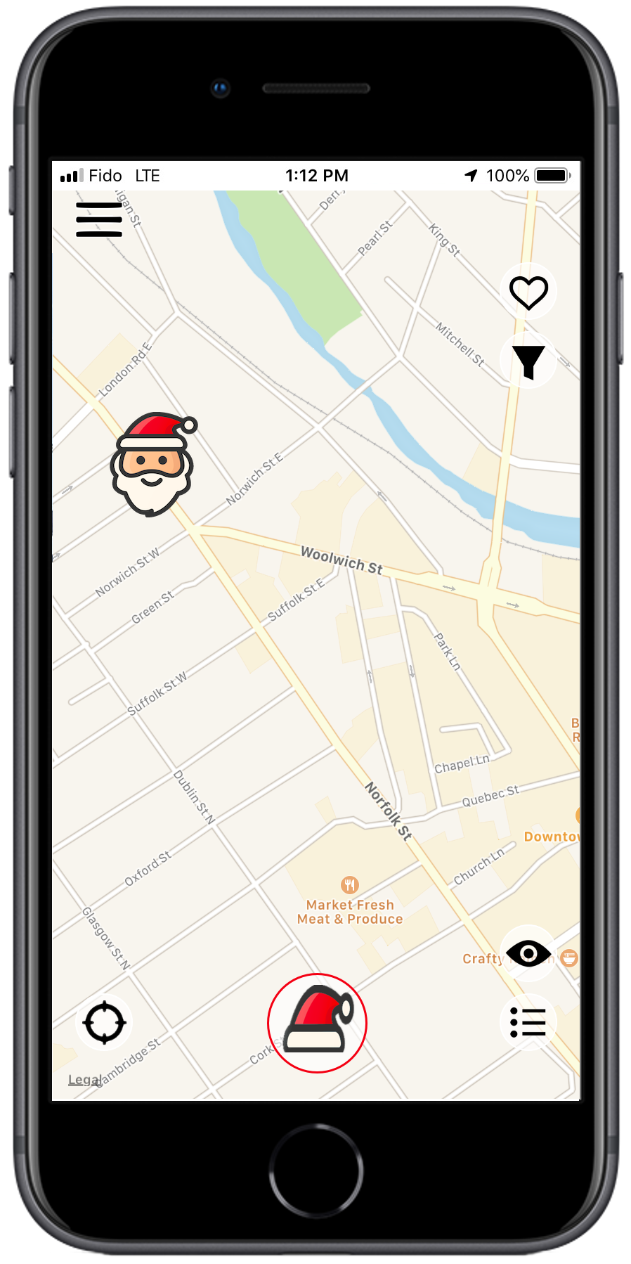 DUX Santa Tracker